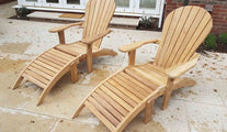 Adirondack Teak Loungers