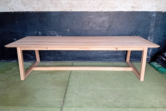 SALE - Belgravia Teak Rectangular Table 300cm (23033) 10-seater