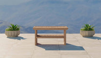 Ascot Teak Coffee Table Side View