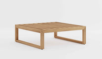 Buckingham Teak Modular Footstool Studio without Cushion