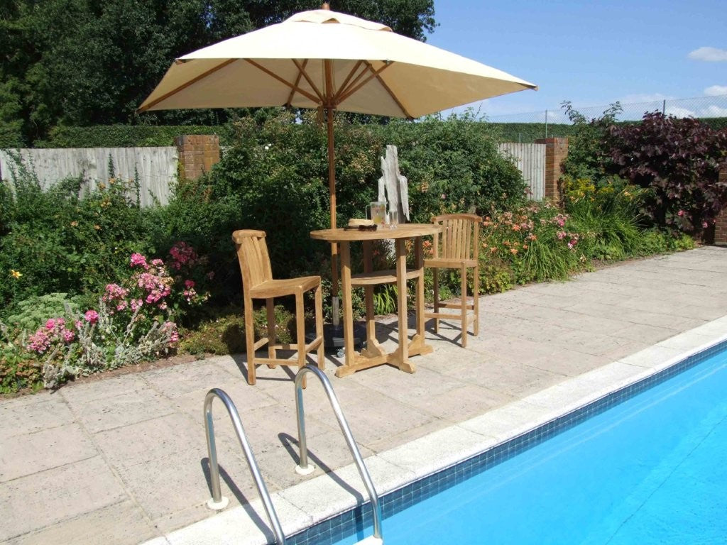 Gloucester Teak Bar Table & Winchester Bar Chairs