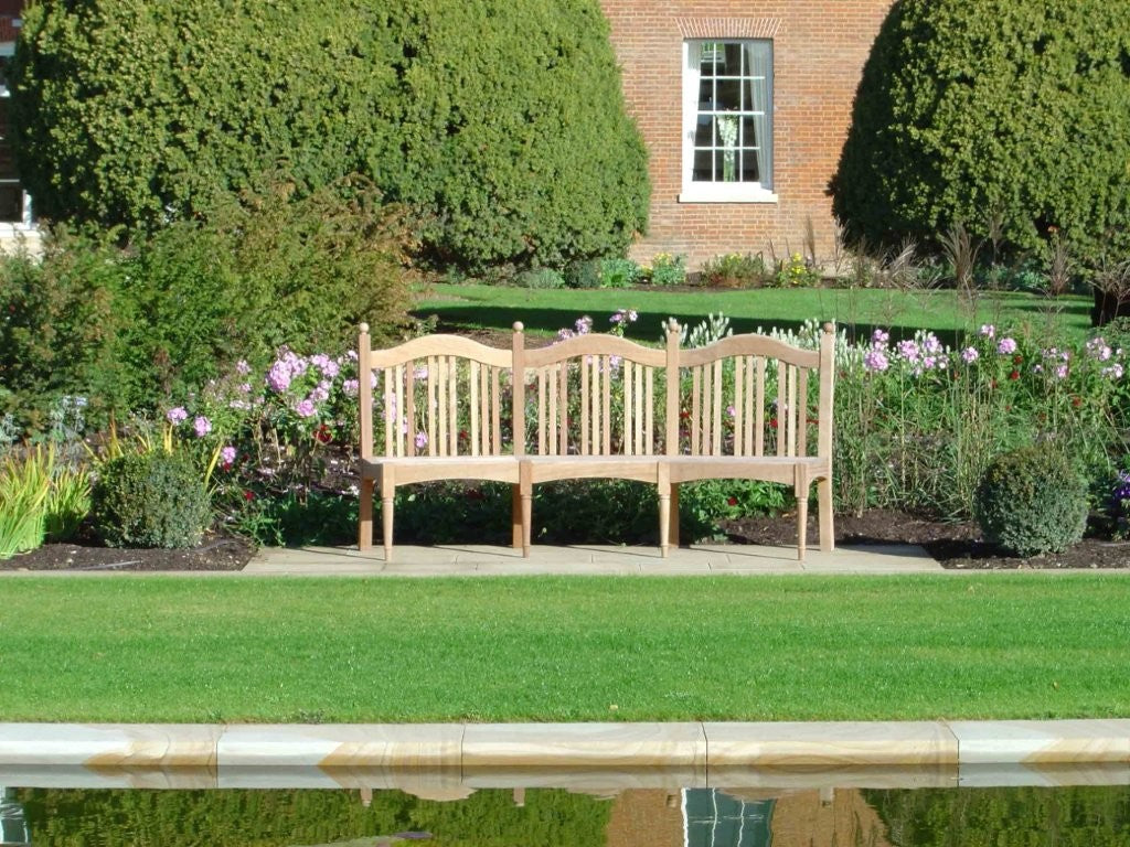 Cheverell Teak Garden Bench 3 Seater