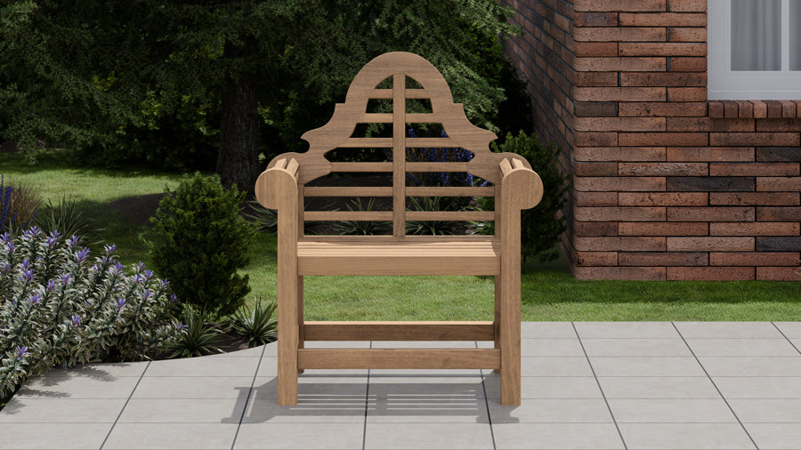 Lutyens Lounge Armchair Front View
