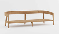 Windsor Teak Three Seater Sofa Studio