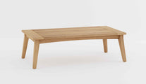 The Windsor Teak Rectangular Coffee Table Studio