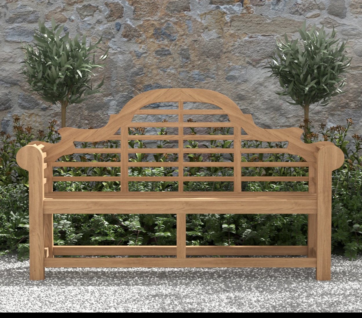 Lutyens Teak Garden Bench