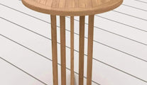 Teak Round Bar Table 90cm