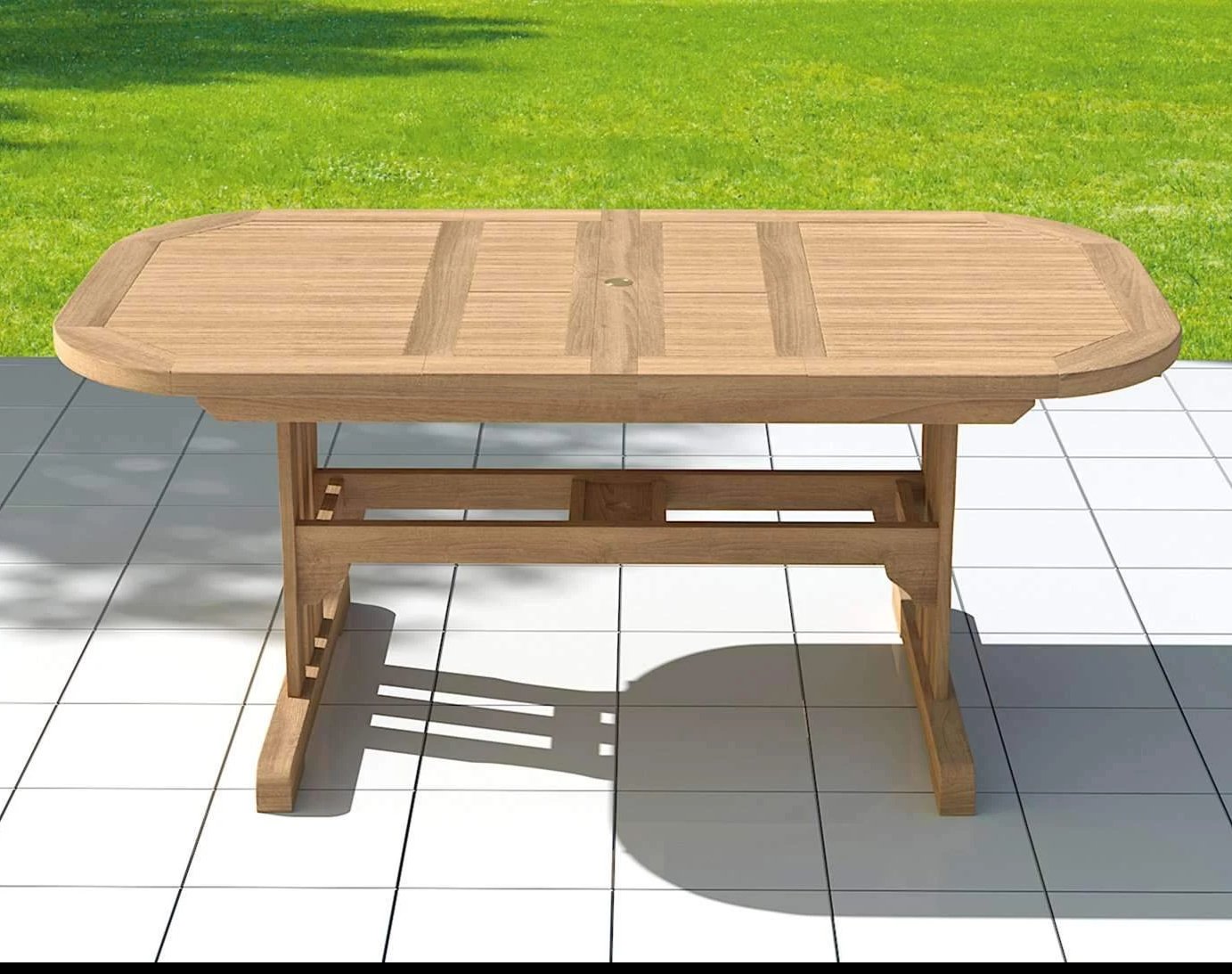 Garden Deluxe Extending Table