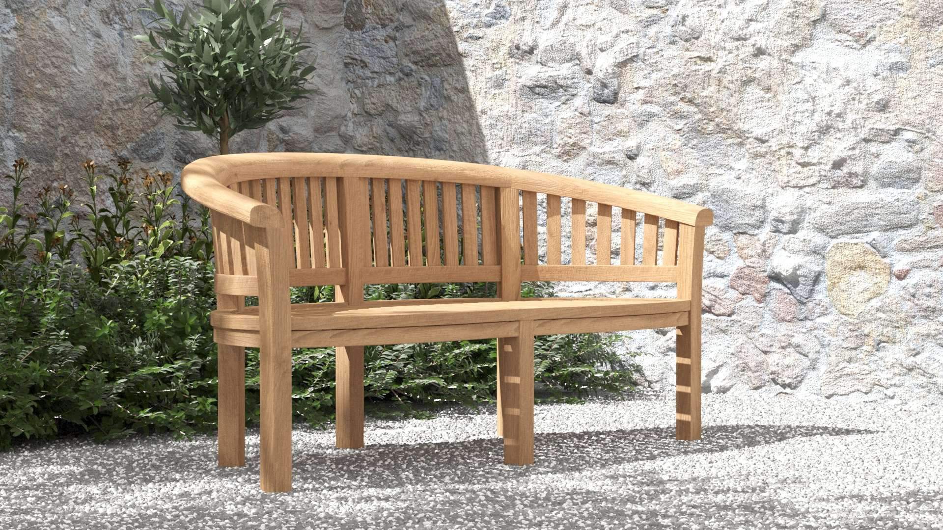 Gloucester Teak Bench 3 Seater