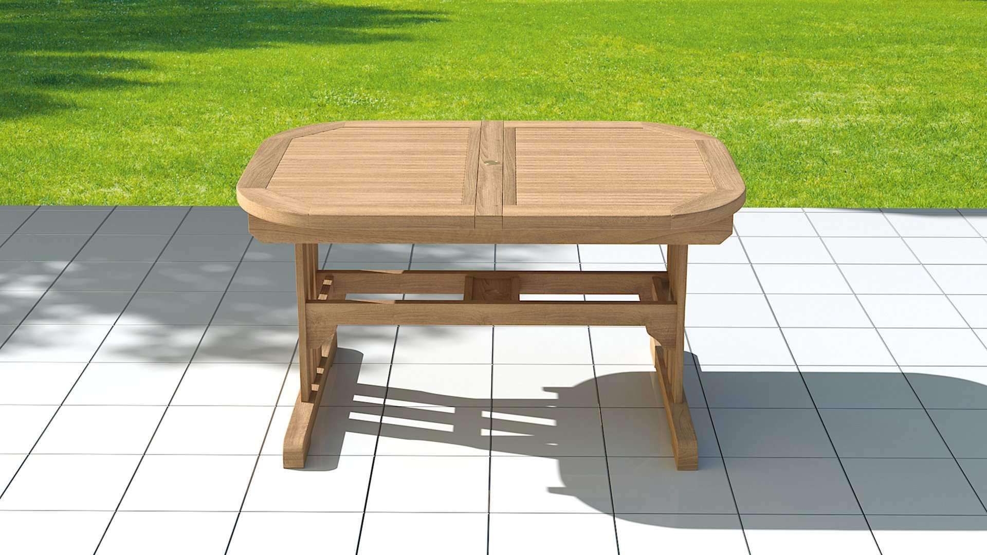 Garden Deluxe Extending Table