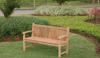 Durham Teak Garden Bench 3 Seater