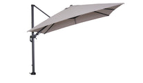 Cantilever Parasol for garden table open