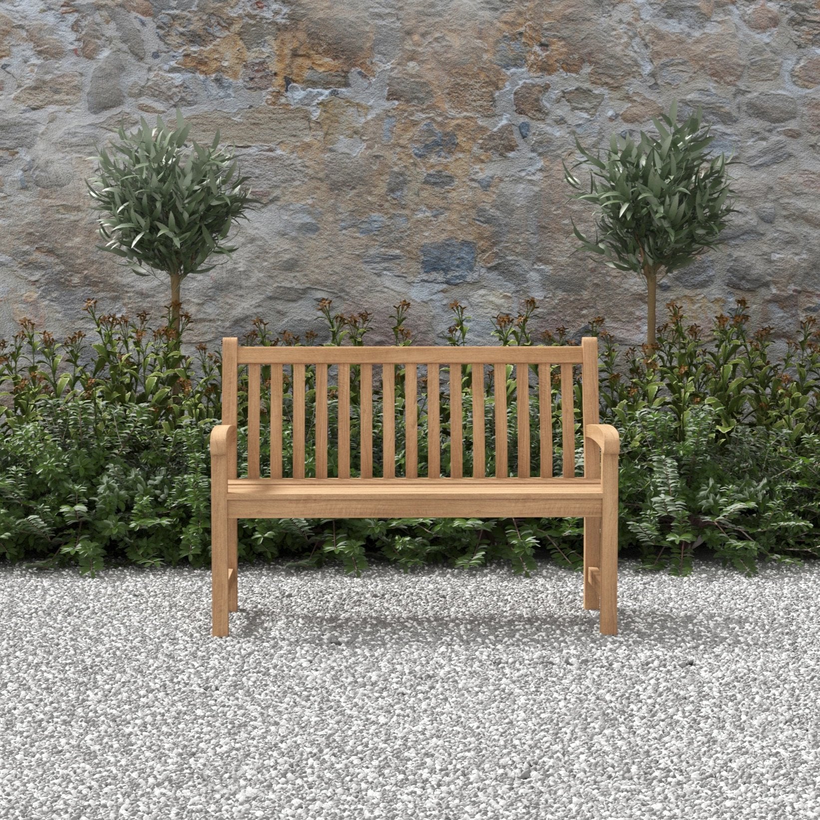 Durham Teak Garden Bench