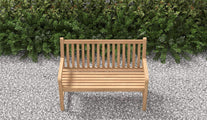 Durham Teak Garden Bench 2 Seater