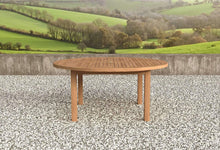 Garden Teak Fixed Round Table 165cm (8 Seater)