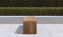 Mayfair Teak Backless Garden Bench