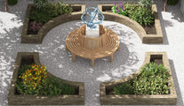Circular Teak Tree Bench