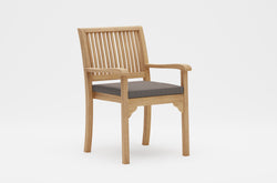 Guildford Carver Chair with Light Grey Cushion