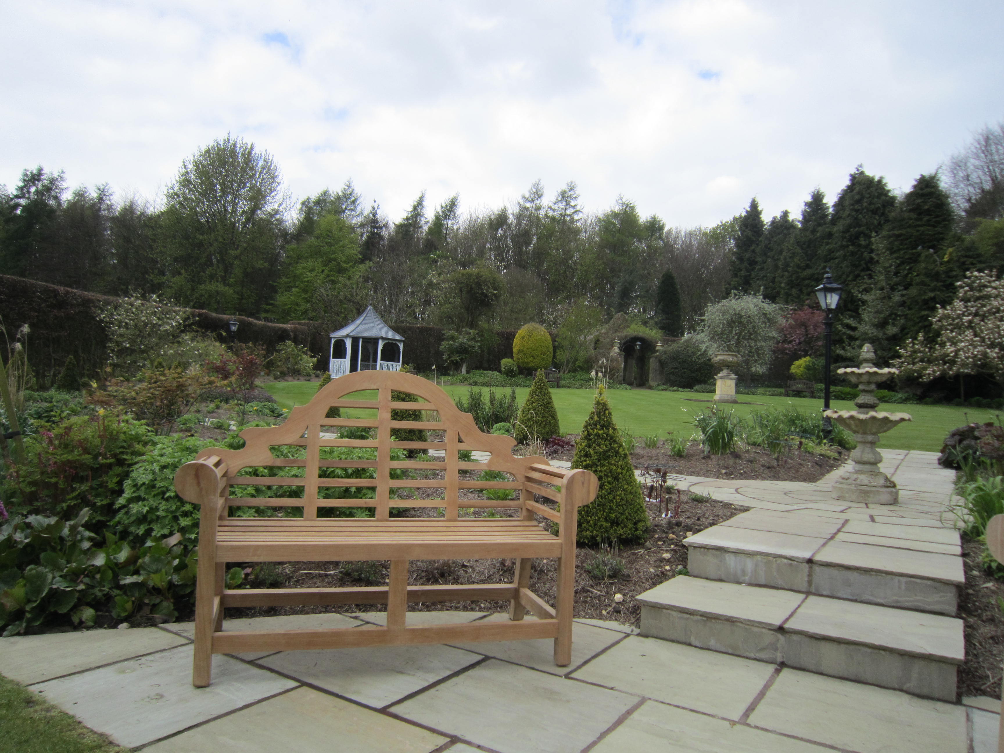 Lutyens Teak Garden Bench