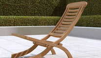 Teak Lounge Folding Chair