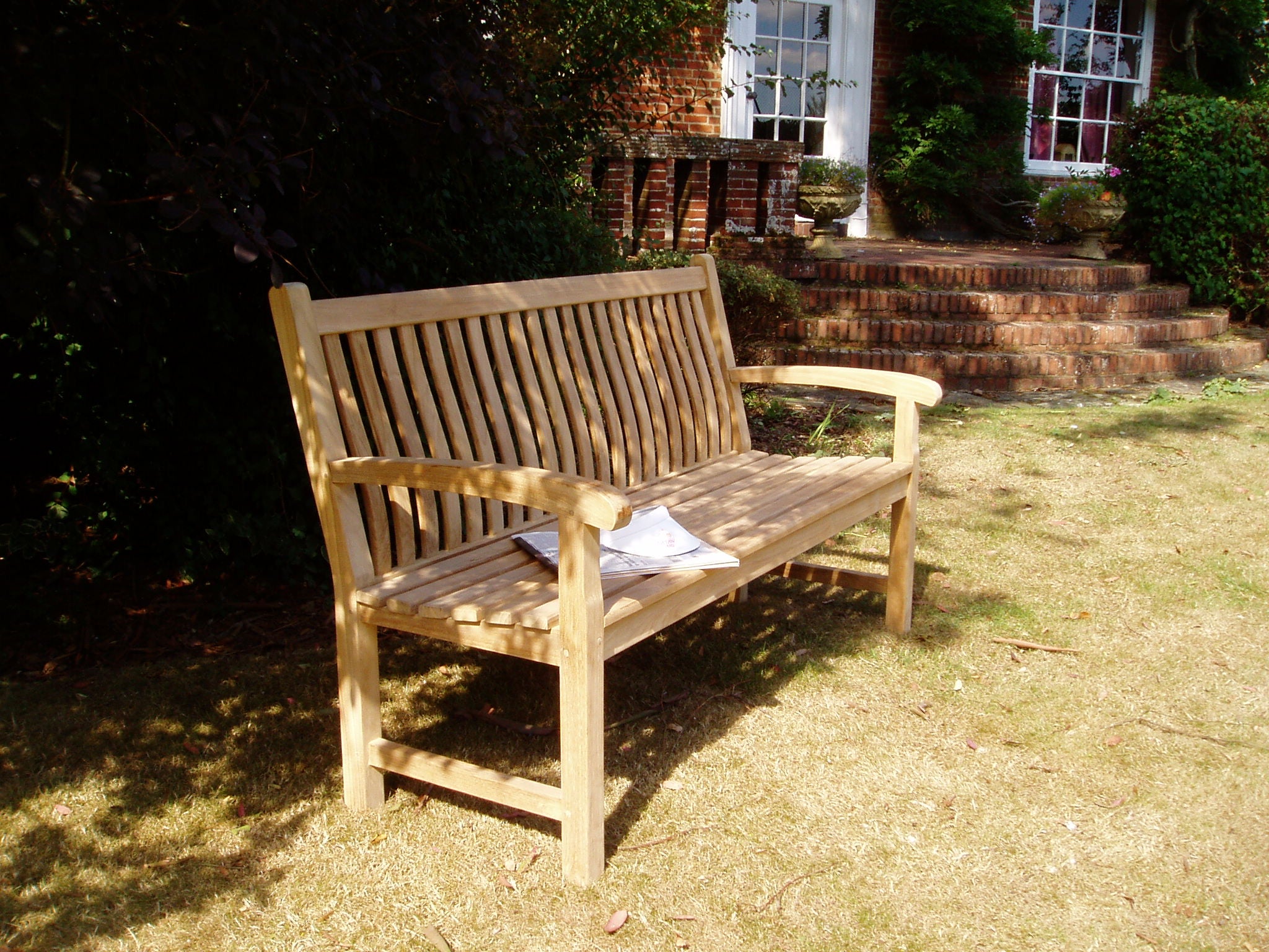 Durham Teak Garden Bench