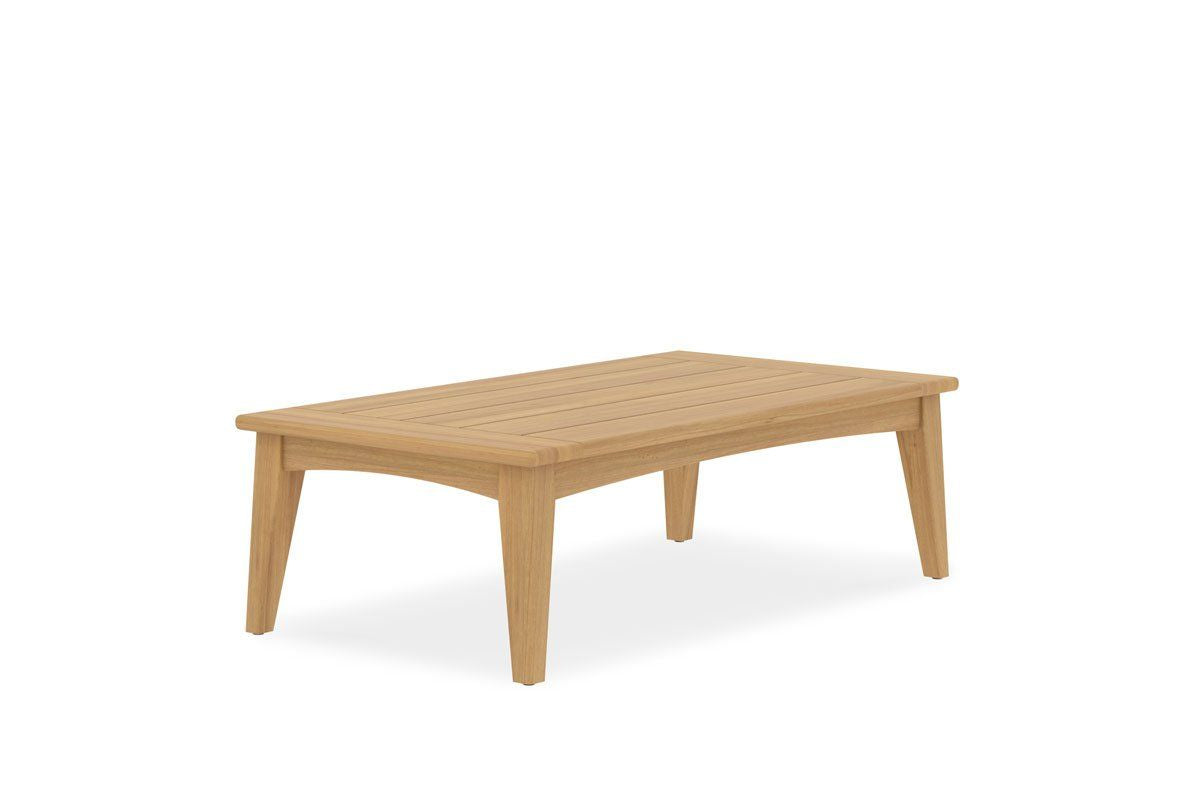 The Windsor Teak Outdoor Rectangular Coffee Table