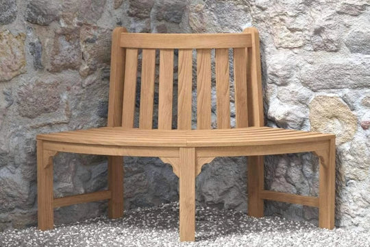 Quarter Circle Corner Bench