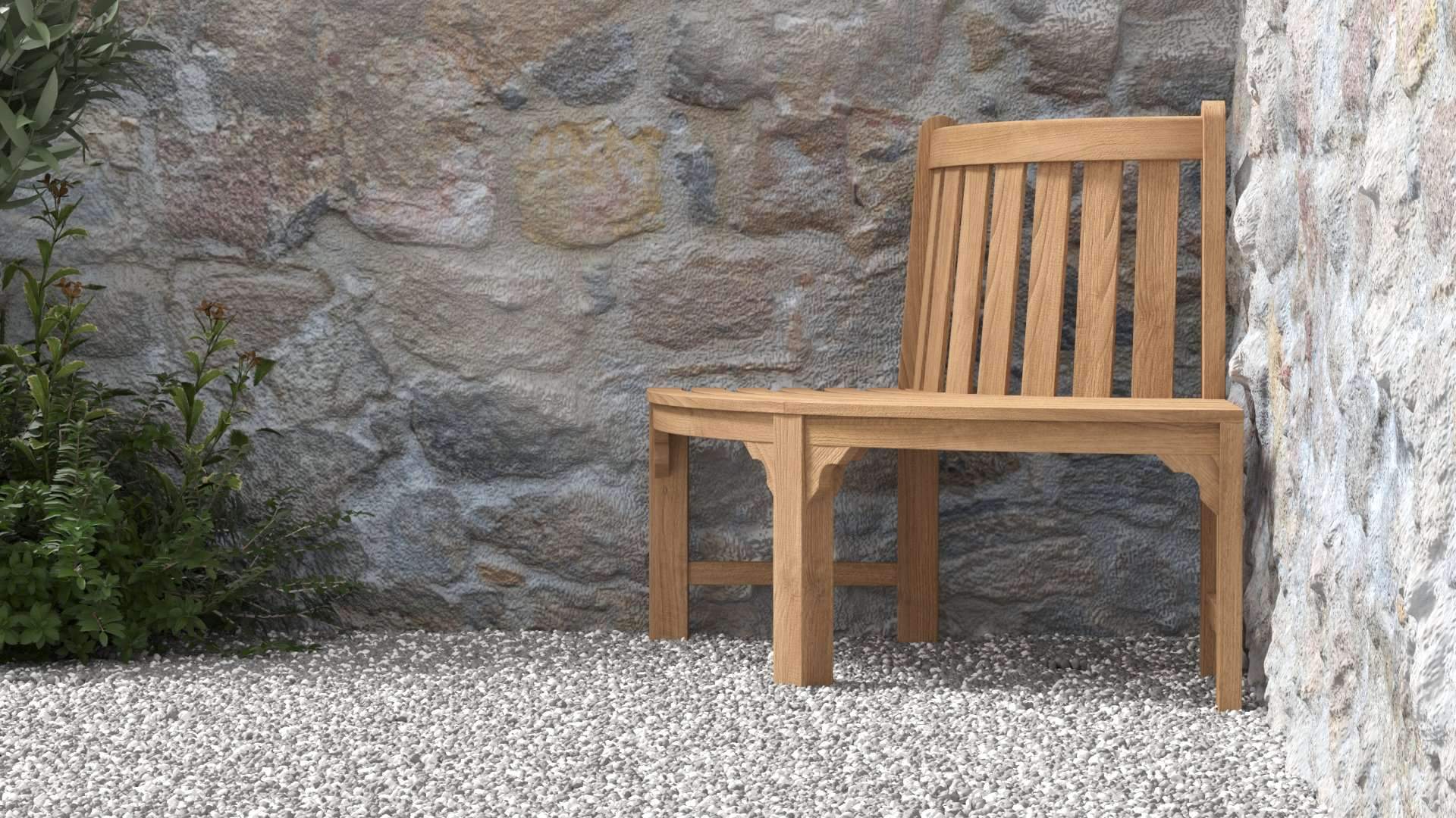 Quarter Circle Corner Bench