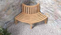 Quarter Circle Corner Bench
