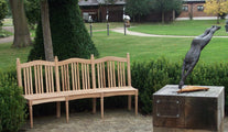 Cheverell Teak Garden Bench 3 Seater