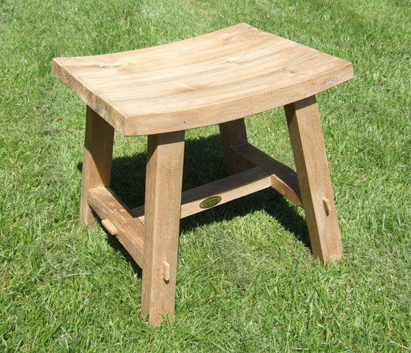 Rectangular Teak Stool