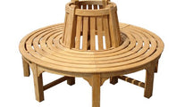 Small Circular Teak Tree Bench