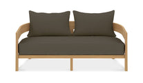 The Windsor Teak Outdoor Lounge Sofa Two Seater