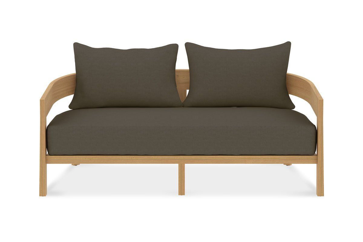 The Windsor Teak Outdoor Lounge Sofa Two Seater
