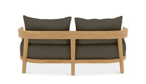 The Windsor Teak Outdoor Lounge Sofa Rear View