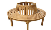 Small Circular Teak Tree Bench