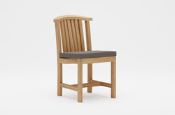 Winchester Teak Dining Chair with Light Grey Cushion