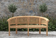 Gloucester Teak Crescent Bench