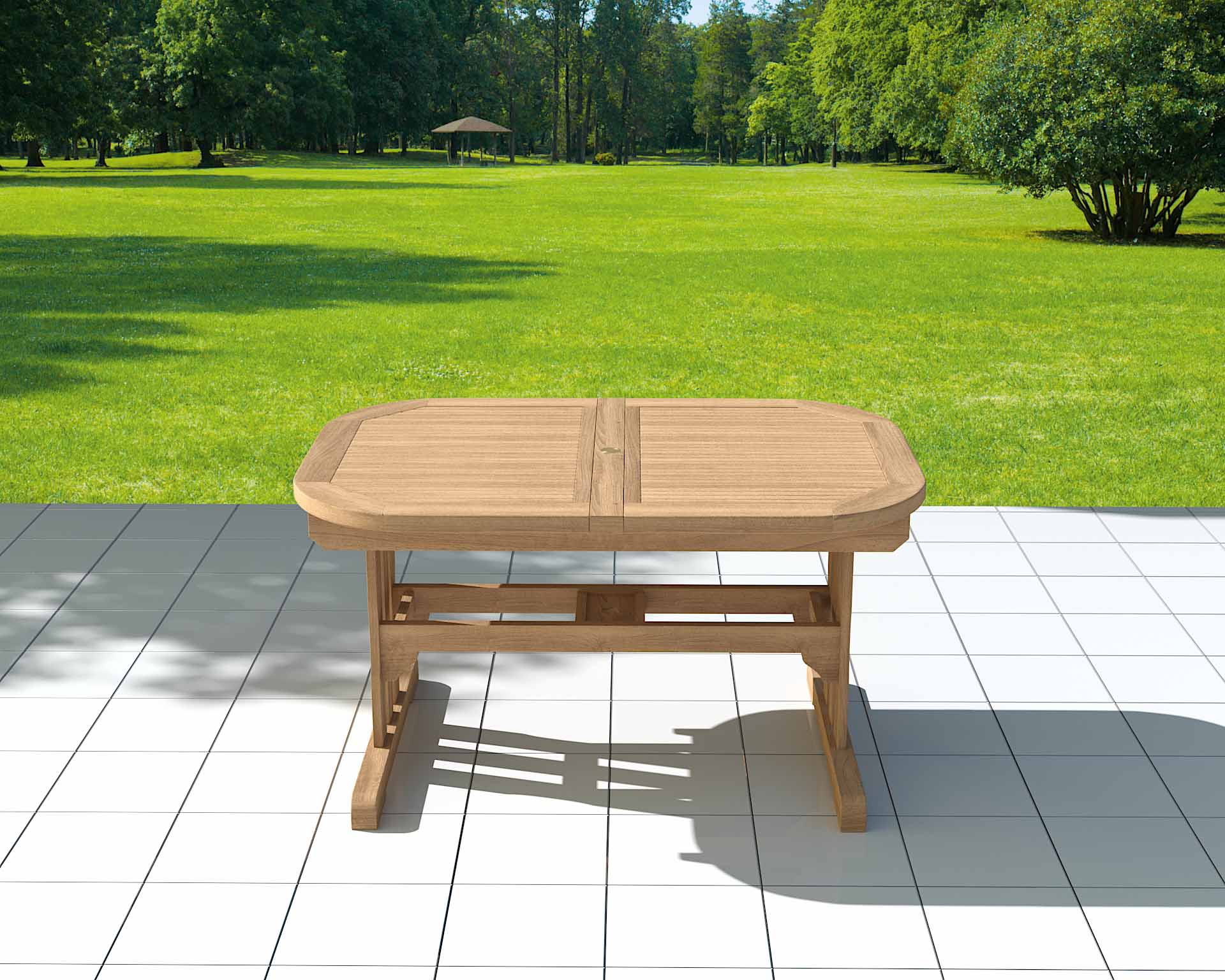 Garden Deluxe Extending Table
