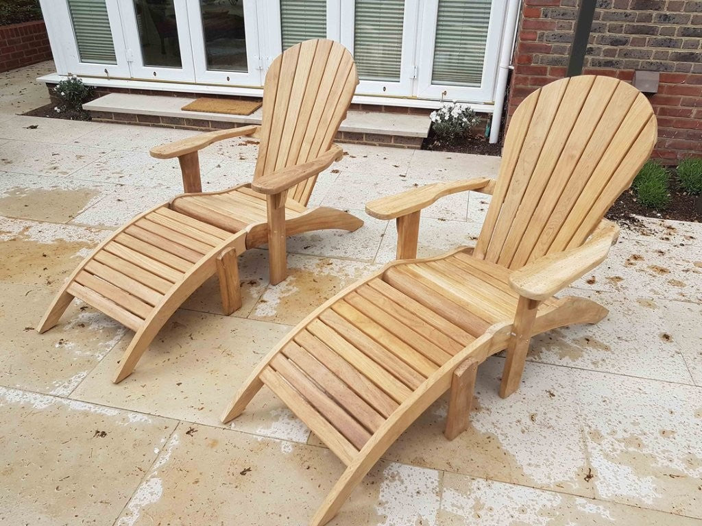 Adirondack Teak Loungers