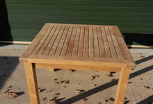 SALE - Square Garden Teak Table 100cm (4 Seater) 23001