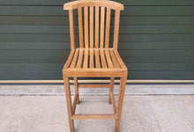 SALE - Winchester Teak Bar Chair - Without Arms - Discontinued style (23031)