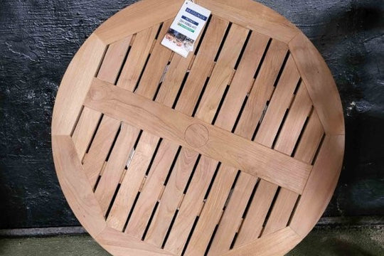 SALE - Iroko Lazy Susan - 75cm  (23016)