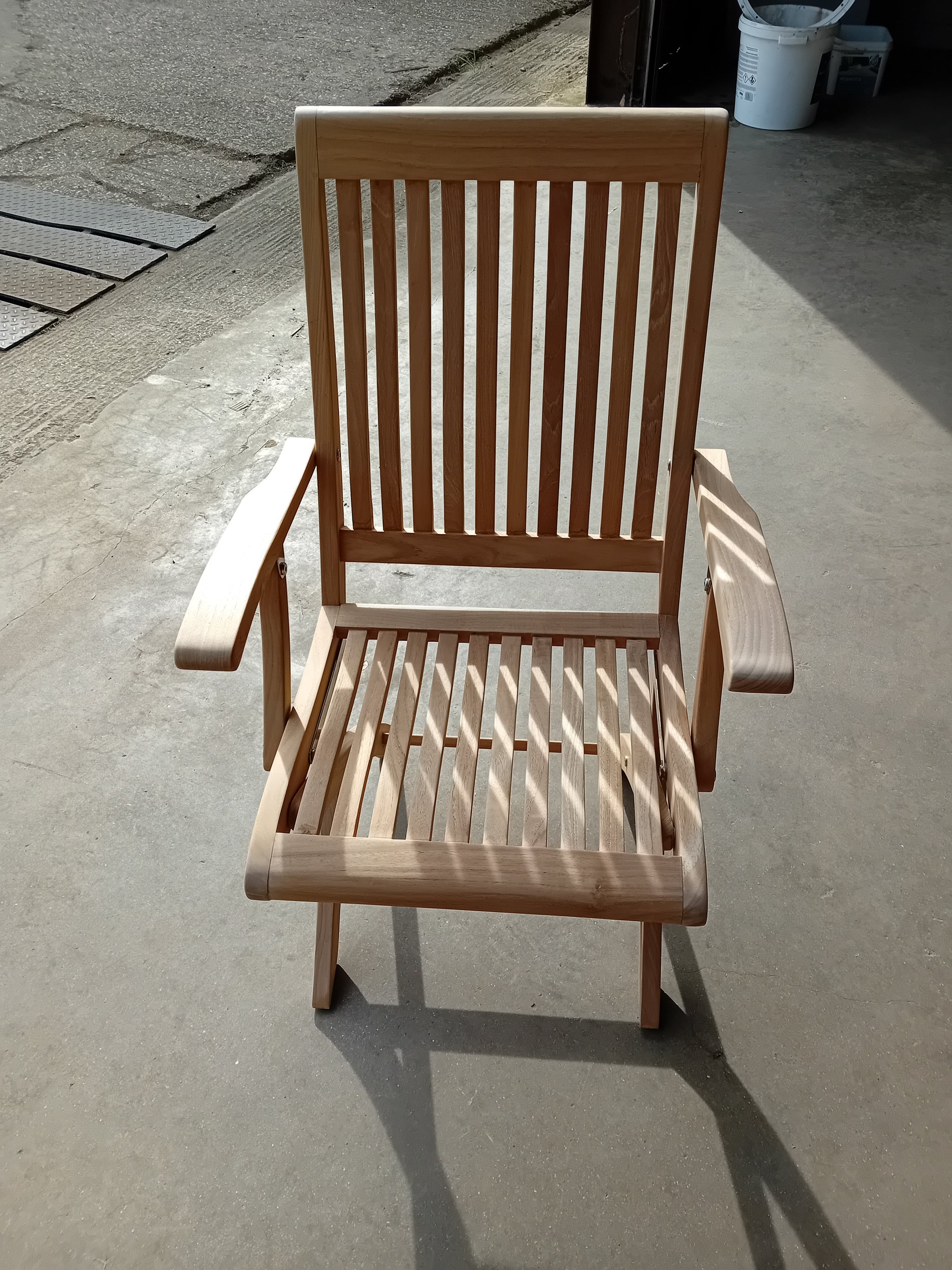 SALE - Ripon Teak Folding Carver Chair (23070)