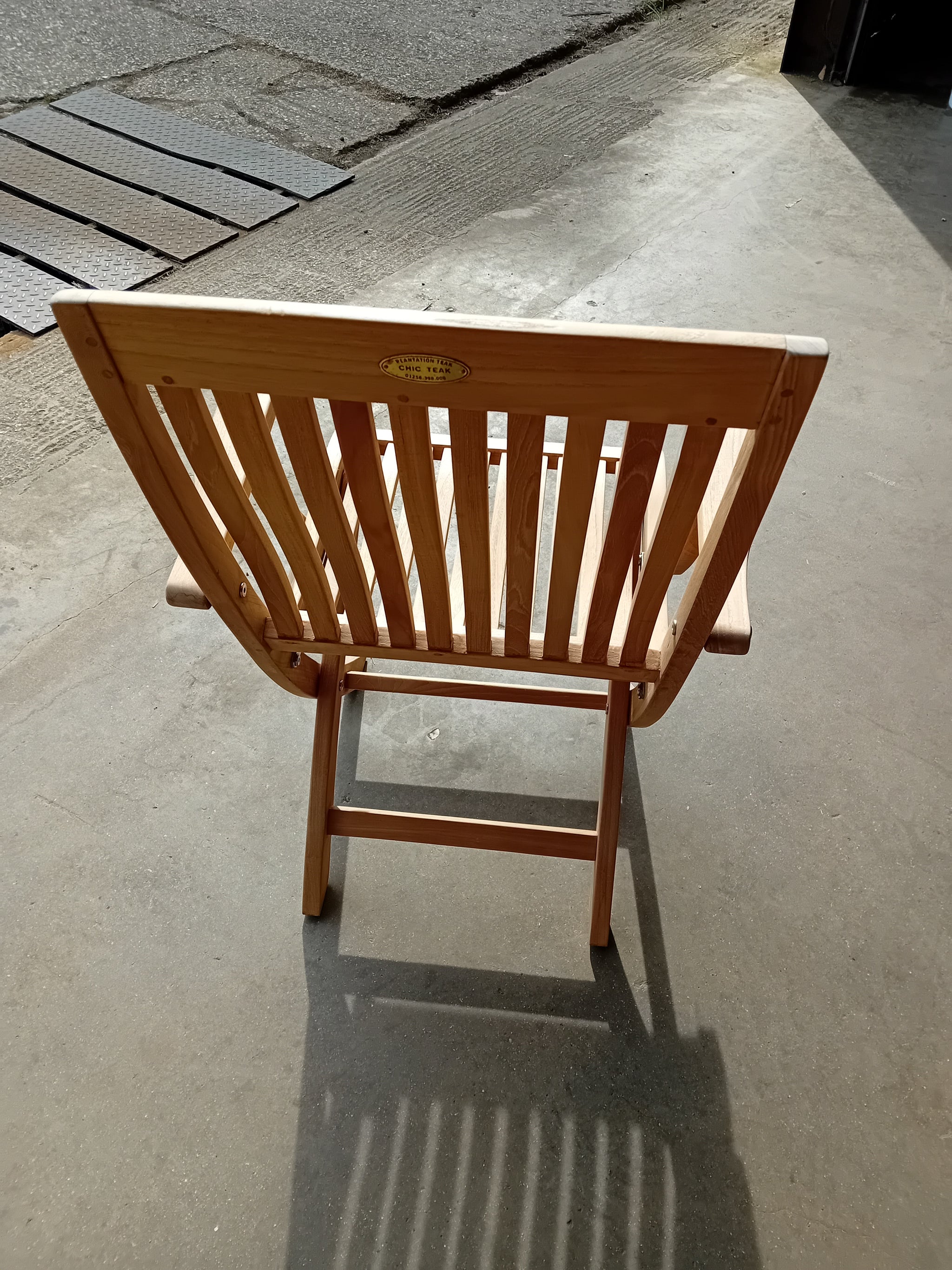 SALE - Ripon Teak Folding Carver Chair (23070)