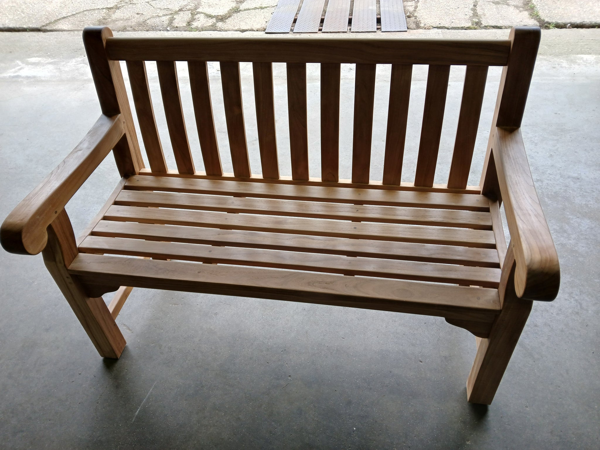 SALE - Salisbury Teak Bench 130cm (2 Seater) (23084)