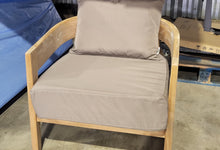 SALE - The Windsor Teak Lounge Chair with Taupe Cushions (23092)