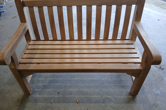 SALE - Salisbury Teak Bench 150cm (3 Seater) 23094