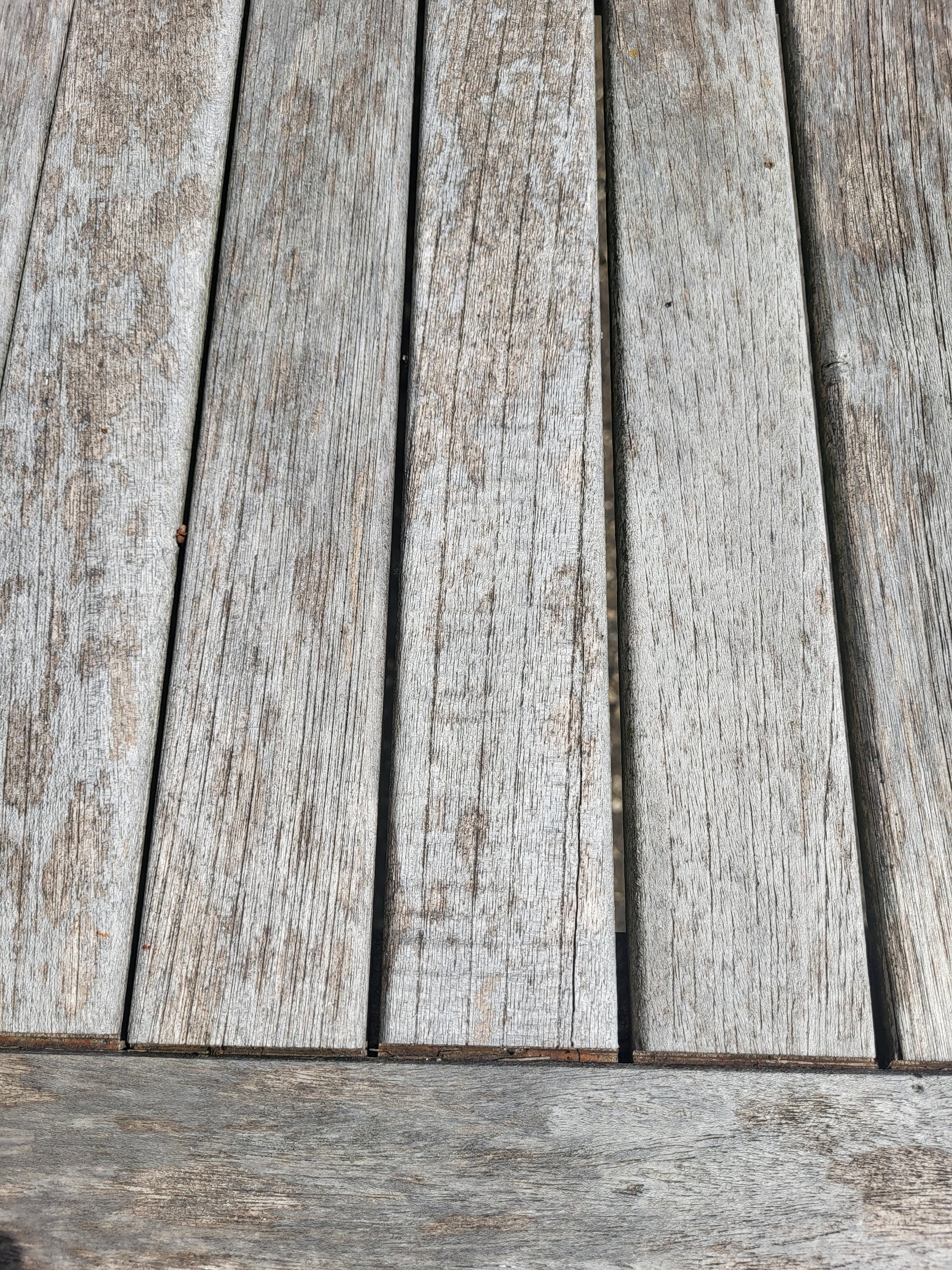 SALE - Garden Teak Rectangular Table 120 x 240cm with parasol hole (23075)