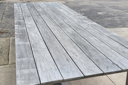 SALE - Belgravia Teak Rectangular Table 300cm (23074) 10-seater